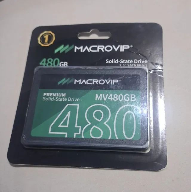 SSD SATA 480GB LACRADO COM GARANTIA