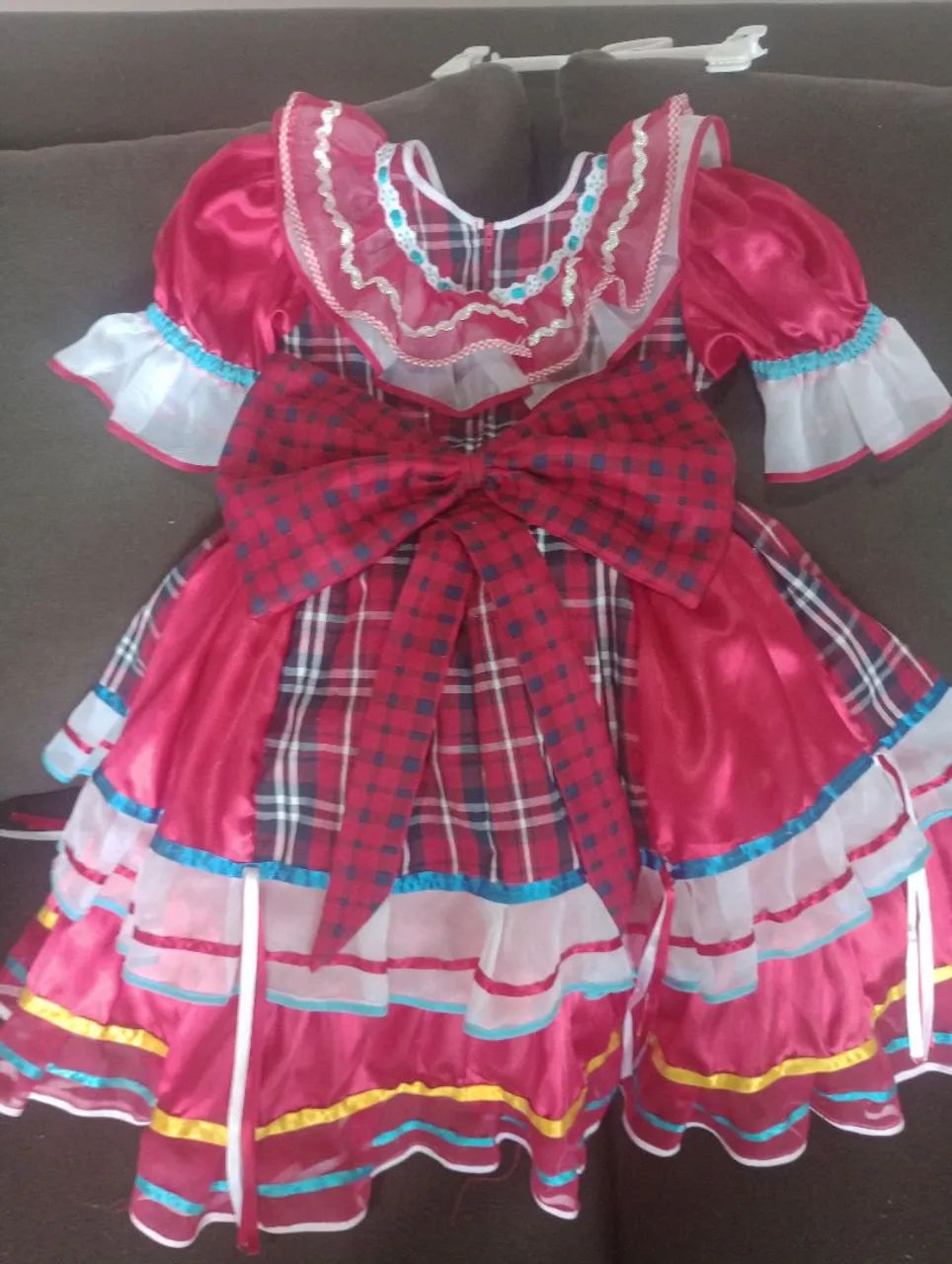 Vestido junino, infantil  - Foto 5