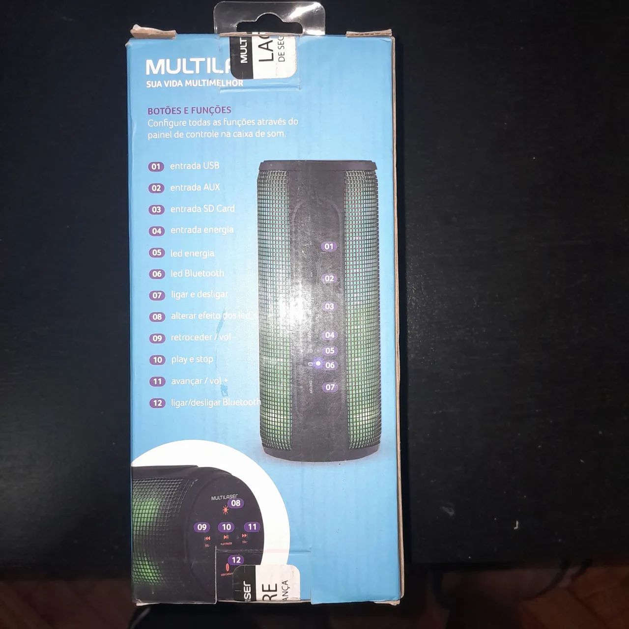 Caixa de Som Bluetooth Multilaser SP304 - Foto 5