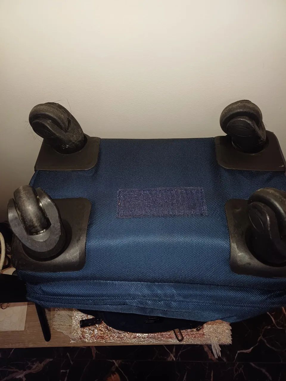 Mochila Azul com rodinhas Fico - Foto 3