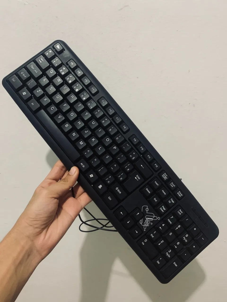 Teclado Preto para Computador - Periférico