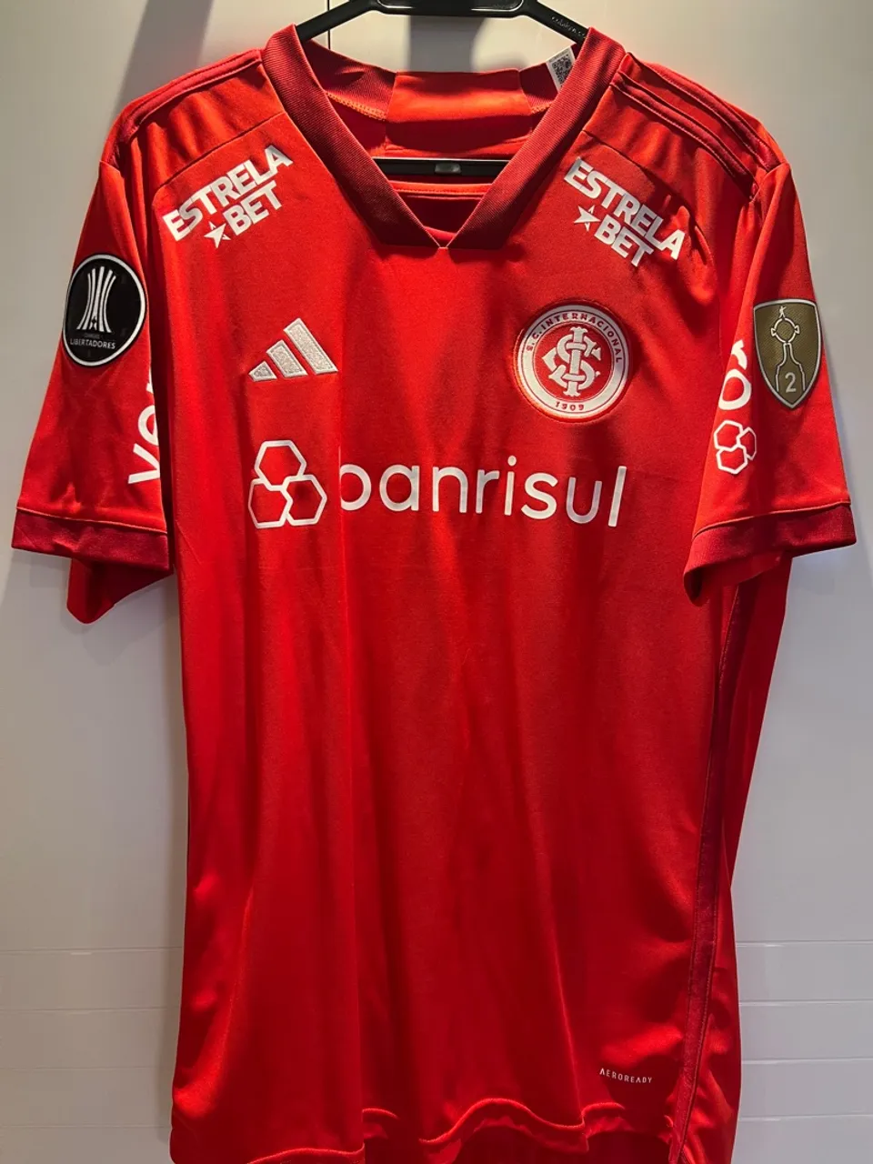 Camisa Internacional Adidas de Jogo Libertadores 2023 - Enner Valencia