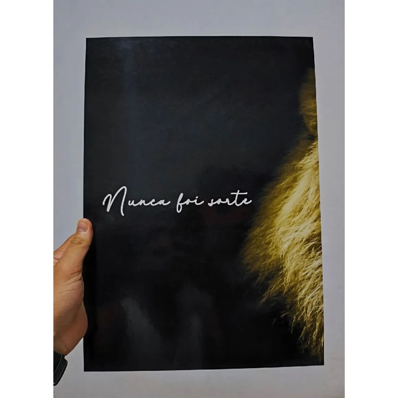 Quadro Decorativo Mosaico Leão, 87x41cm (3 partes) - Foto 4