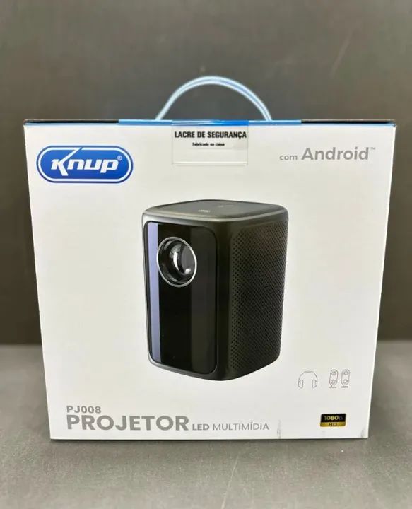 Projetor KNUP KP-PJ008 Som Integrado Full HD 2300 Lumens - Foto 2