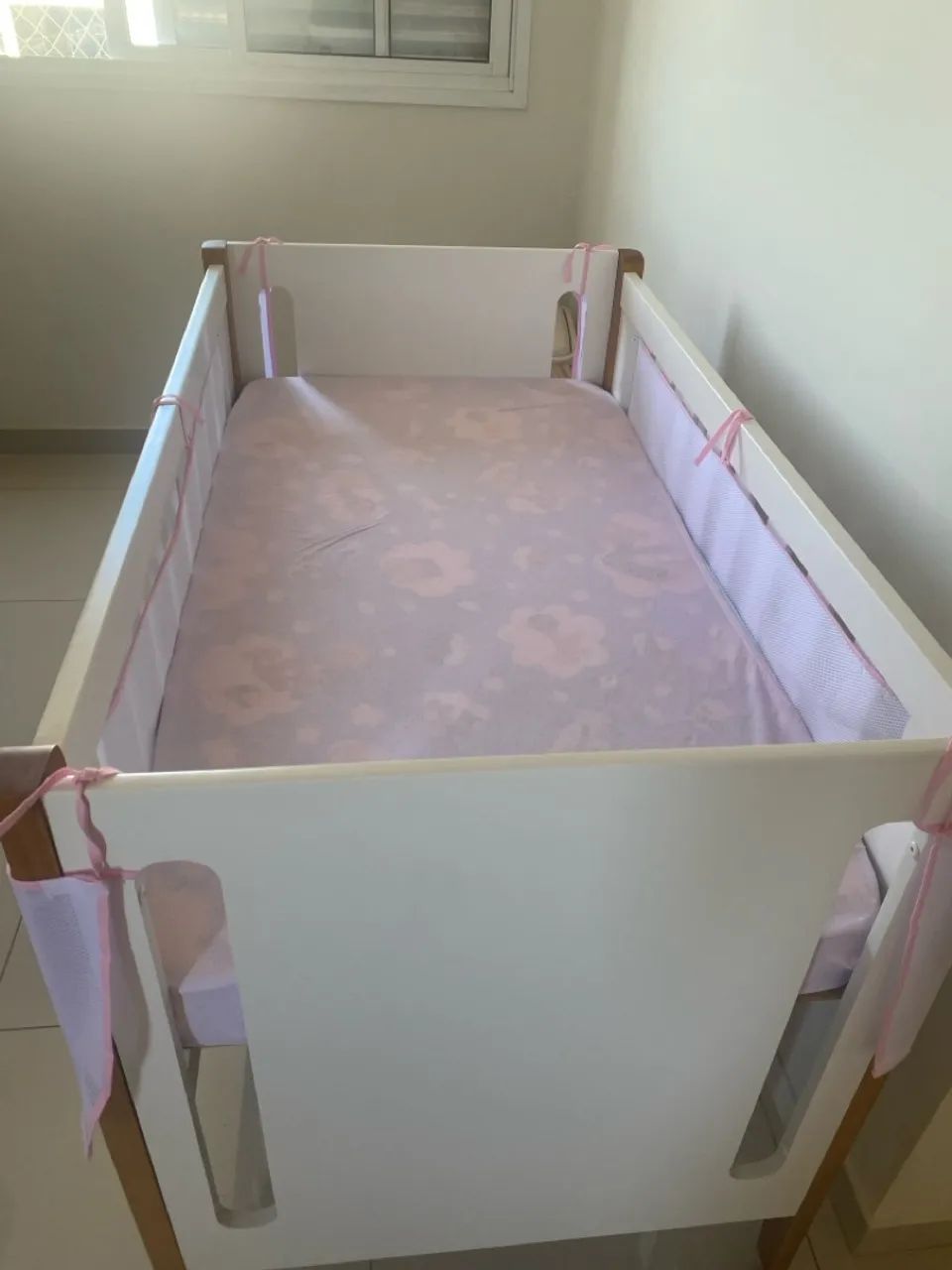 Berço de Madeira - Semi Novo - Foto 2