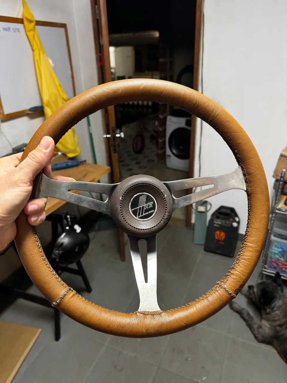 Volante Walrod xk para Opala ou caravam 