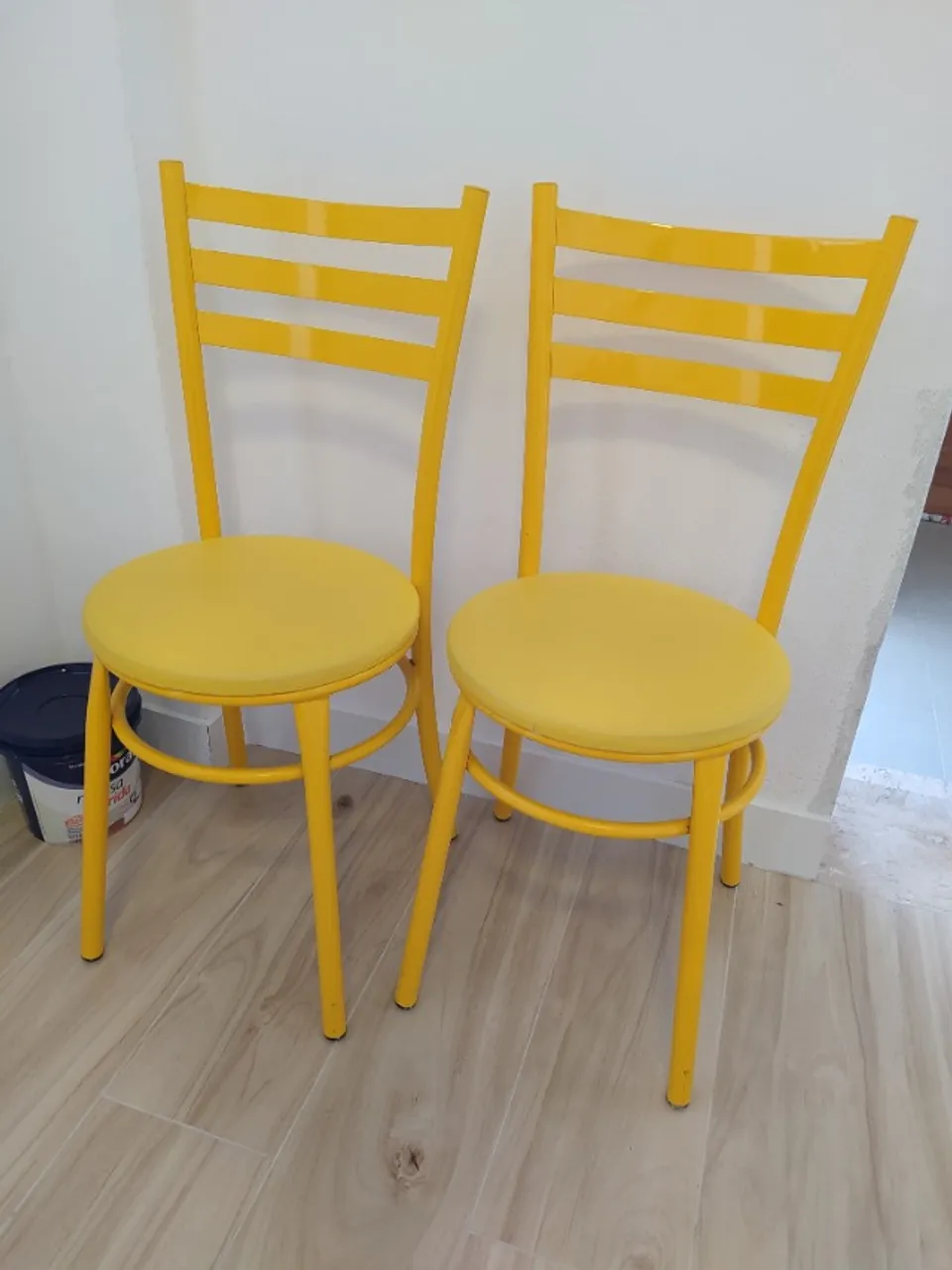 2 Cadeiras Para Cozinha Unimóvel Com Estofado