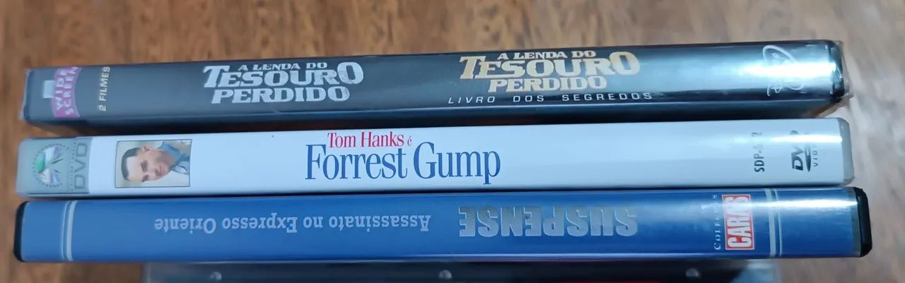Forest Gump, Assassinato no expresso do oriente, lenda do tesouro 1 e 2 - Foto 3