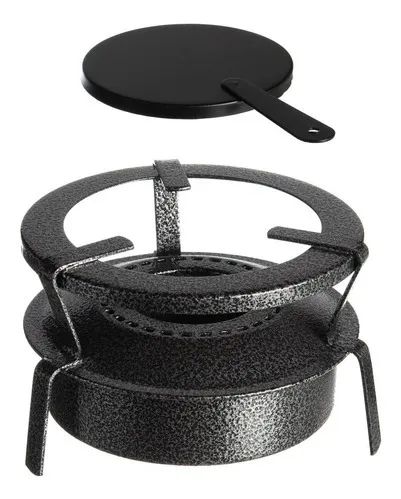 Fogareiro A Álcool Espiriteira Fogão Cozinha Camping - Foto 2