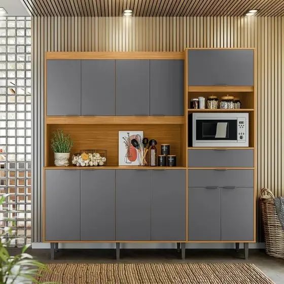 Bahamas Kitchen Cabinet with 11 Doors and 2 Drawers - Lukaliam (WE DELIVER IN DF AND SURROUNDING AREAS)