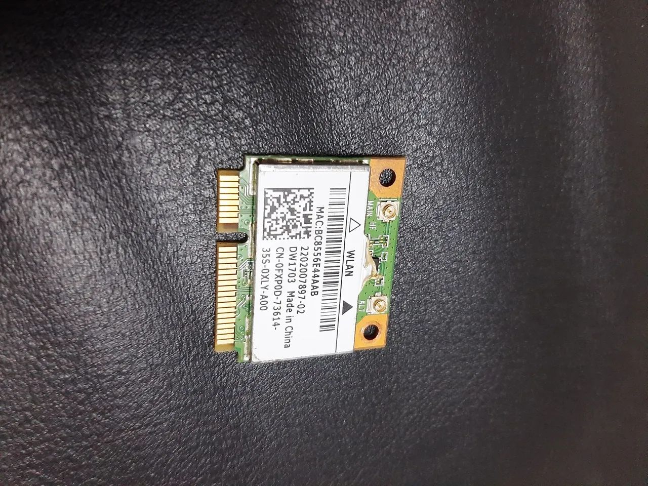 Mini cartão Placa de Rede Wireless DW1703 - Dell - Foto 3