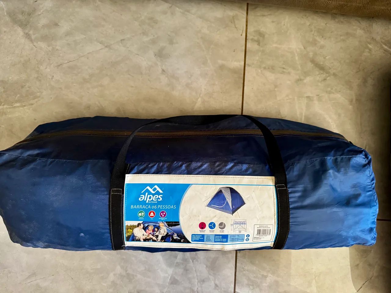 Barraca acampamento 6 pessoas 