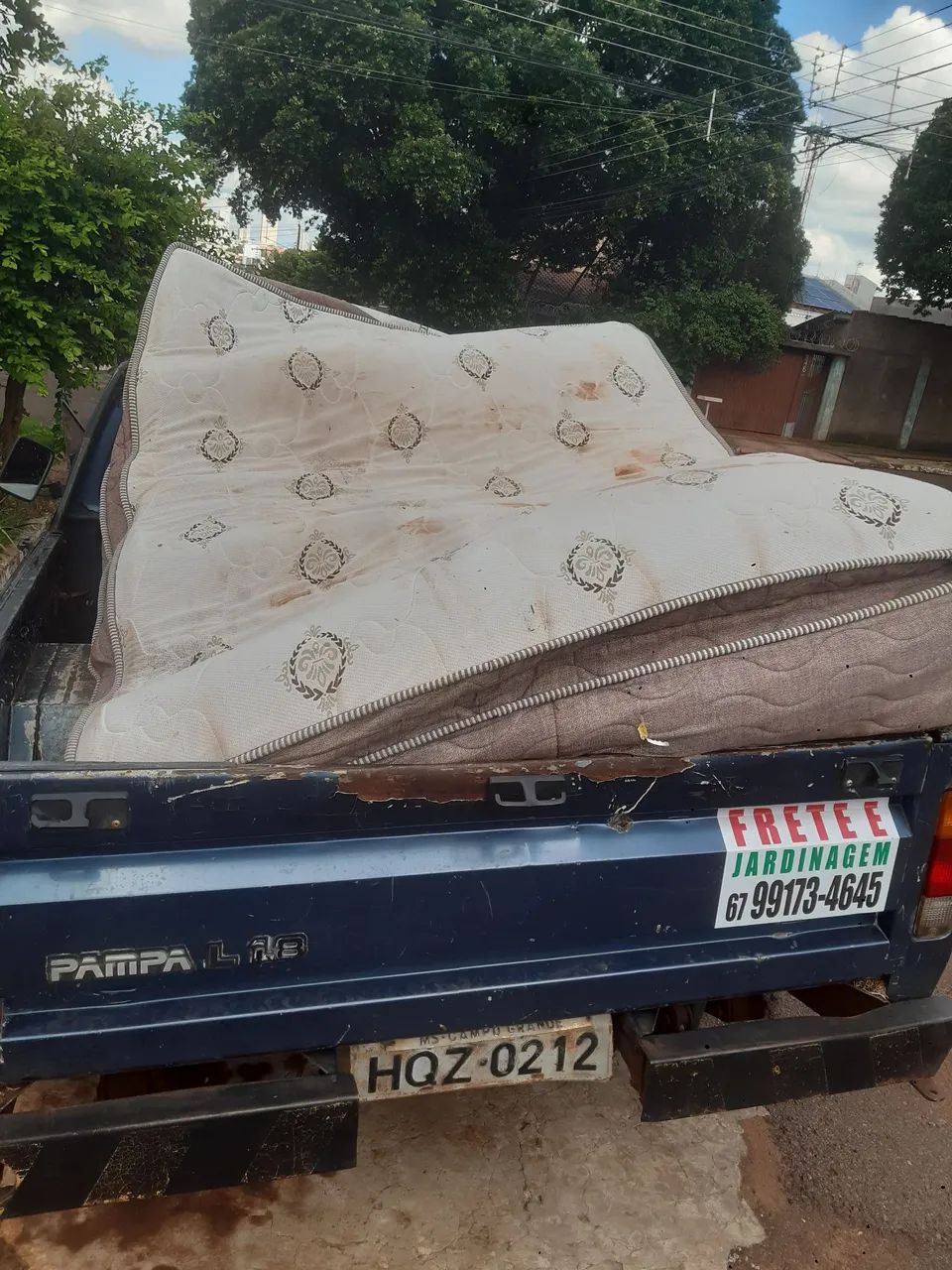 Colchão e móveis velhos faço descarte correto e sustentável  - Foto 2