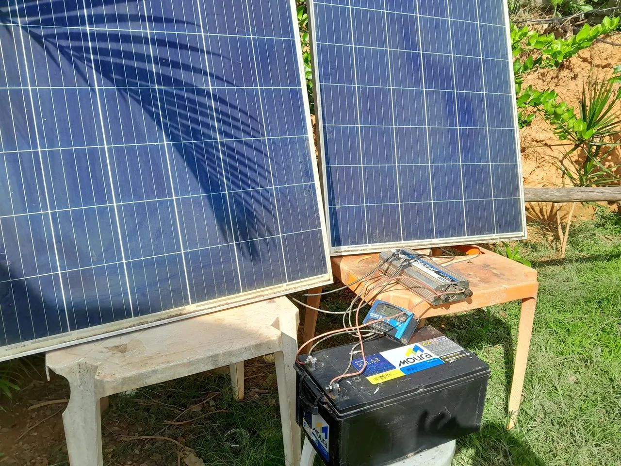 Vendo este kit de energia solar 