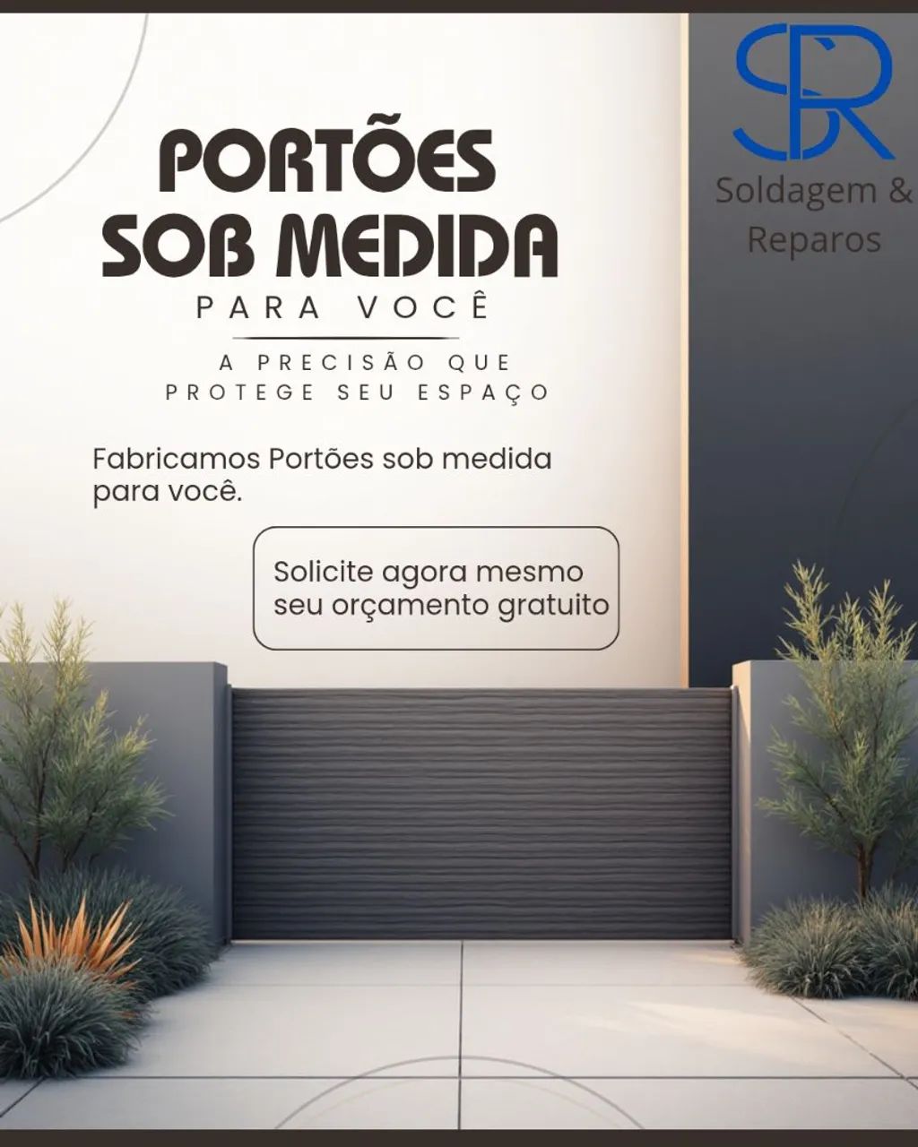 Soldador á domicílio/ Portões/ Grades/ Cobertas 