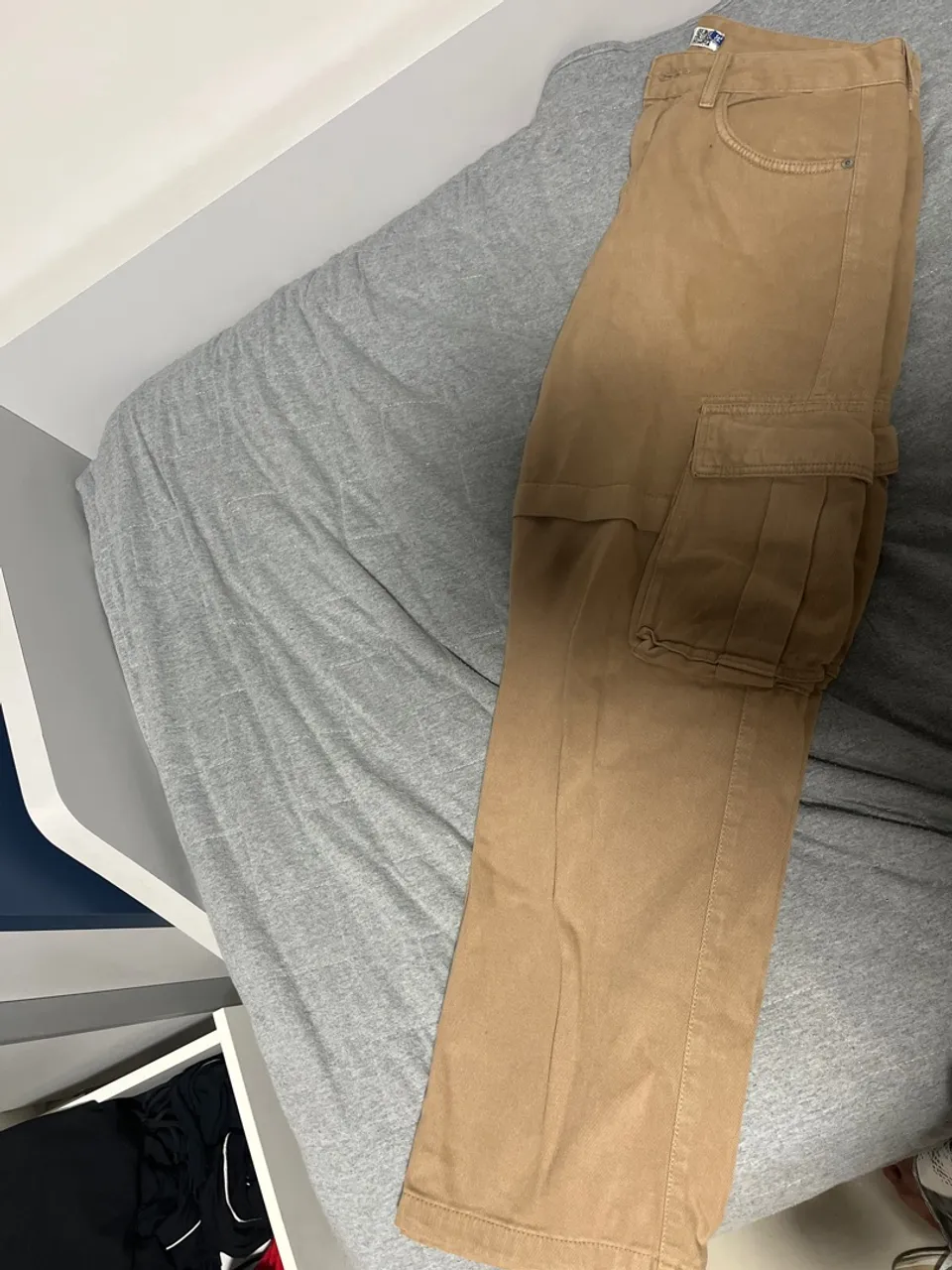 Calça Cargo Bege
