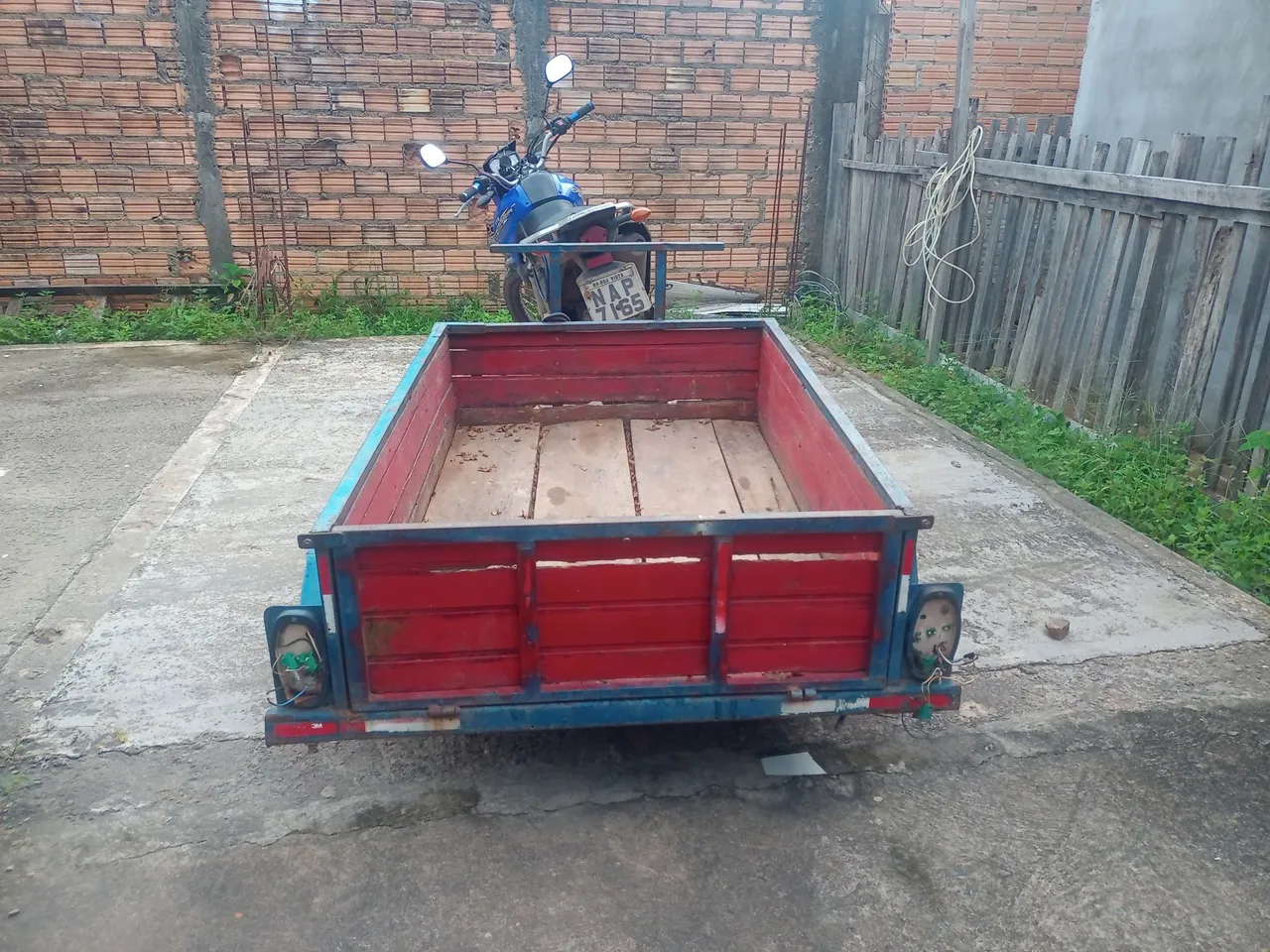 Carreta para moto