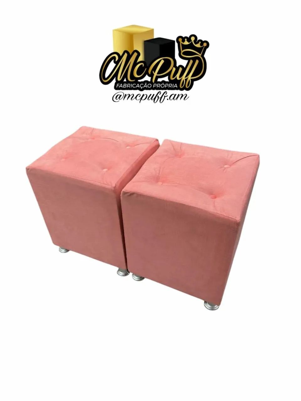 Puffs para decoração - Novo - Foto 4