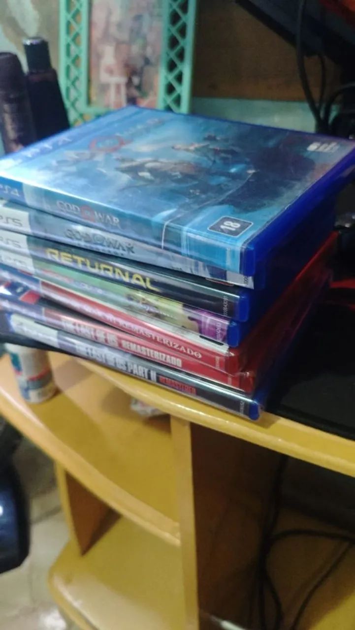 Jogos de ps4 e ps5