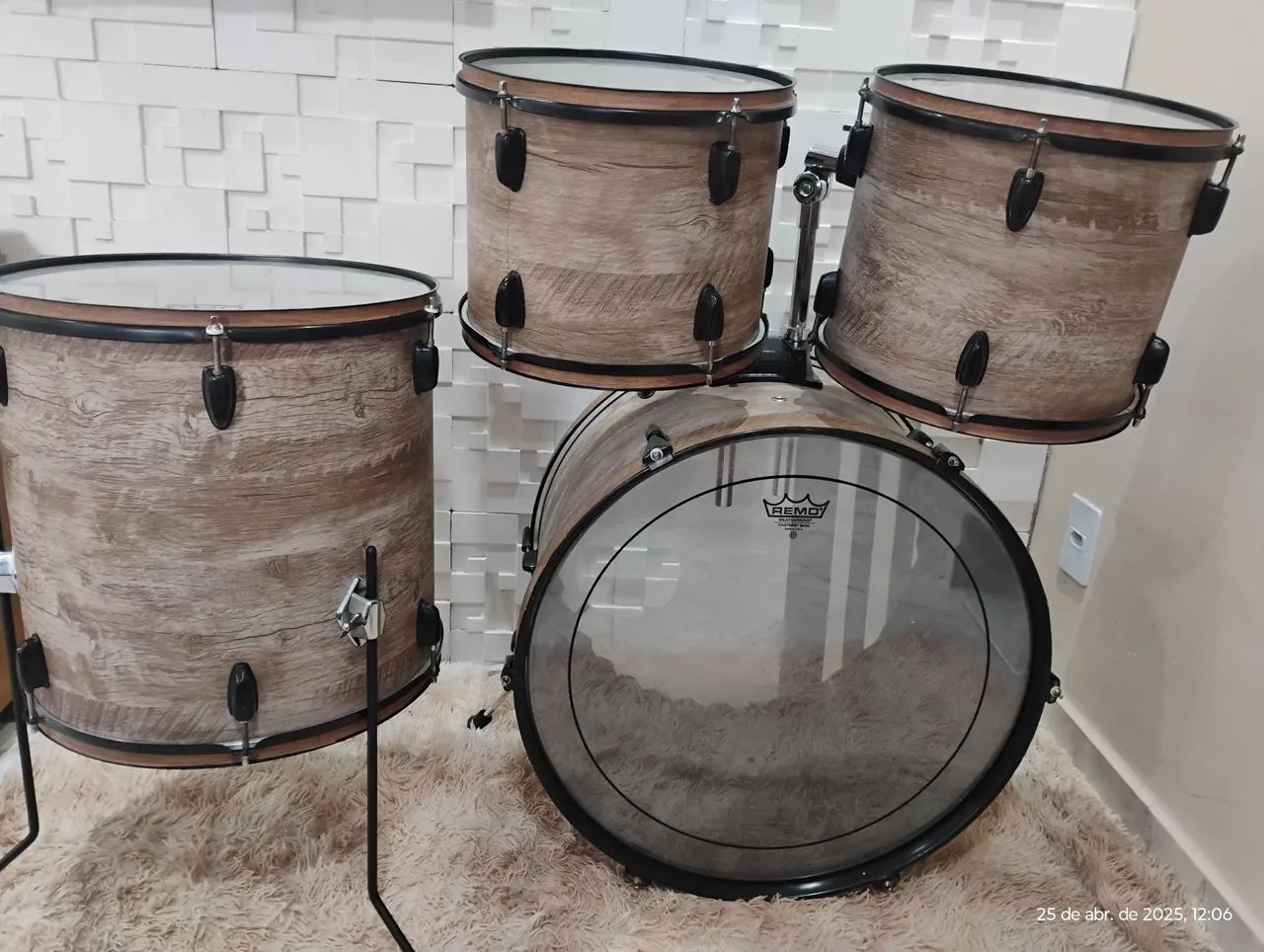 Bateria Acústica musical  - Foto 4