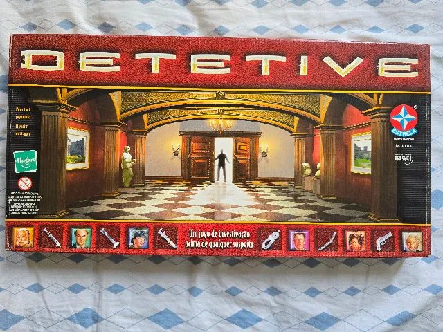 Detetive - Jogo de tabuleiro - Completo