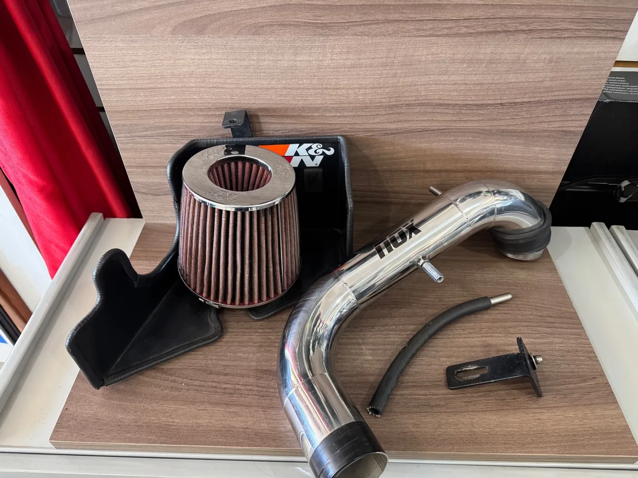 Intake nox para nivus/ polo 1.0 tsi filtro K&N