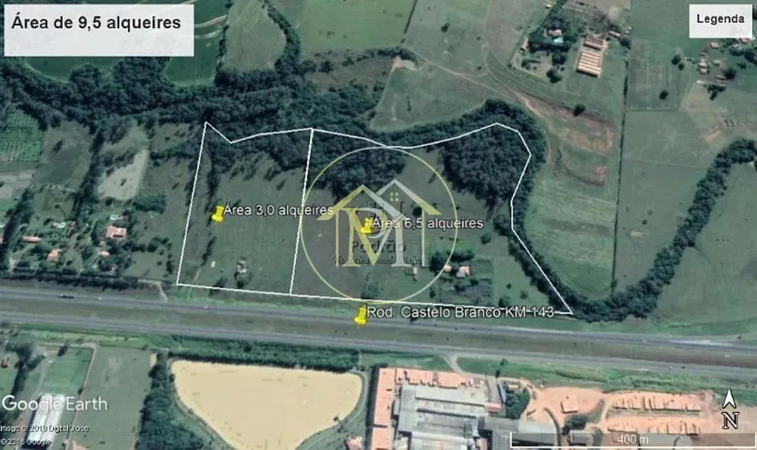 Área na Rodovia Castelo Branco de 6,5 alqueires- Cesário Lange a venda por 3.250.000,00