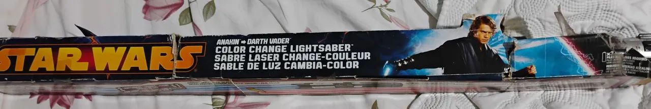 Máscara Darth Vader Star Wars e espada Original tudo Hasbro - Foto 6