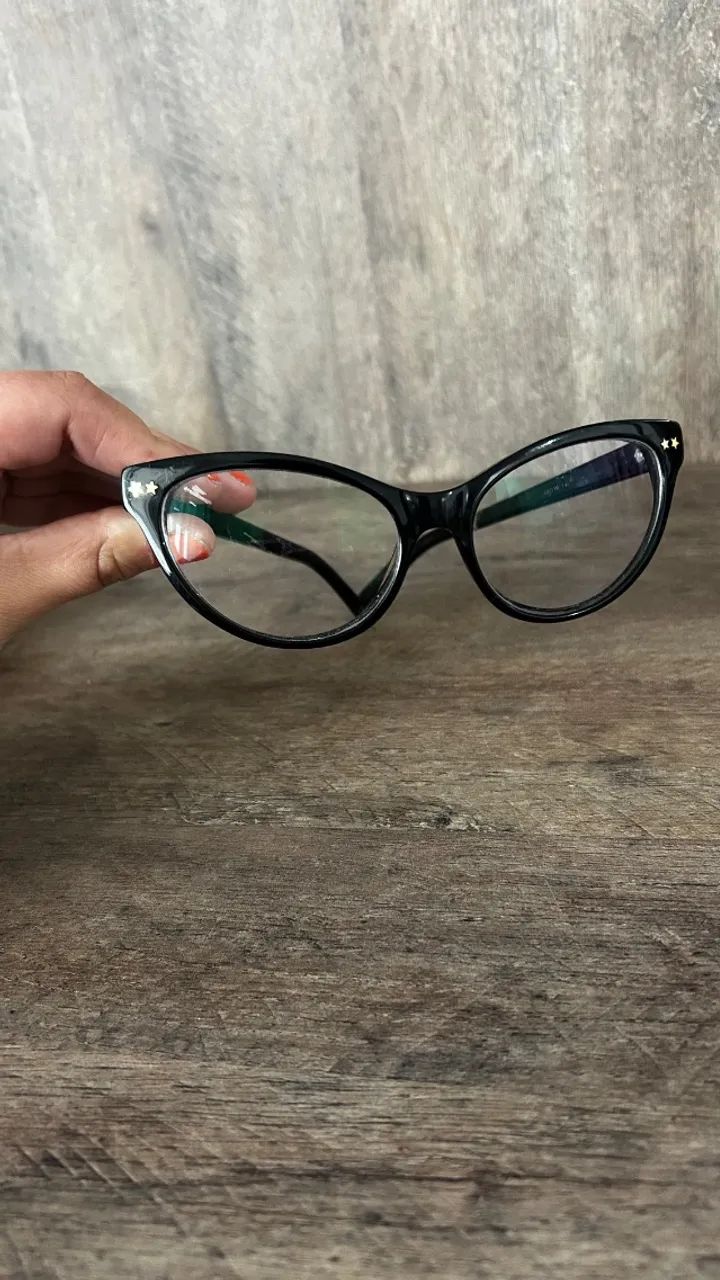 Óculos À La Garçonne - Modelo Gatinho - Foto 3