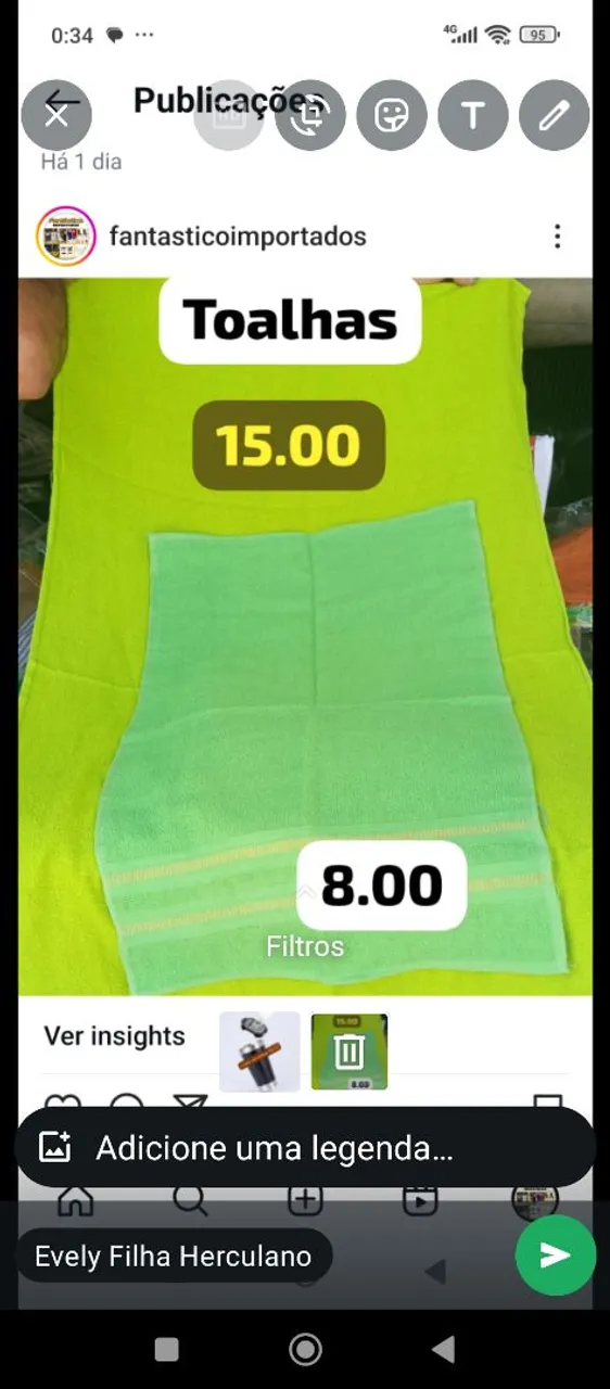 Toalhas de Banho - Novas 15.00 rosto 8.00
