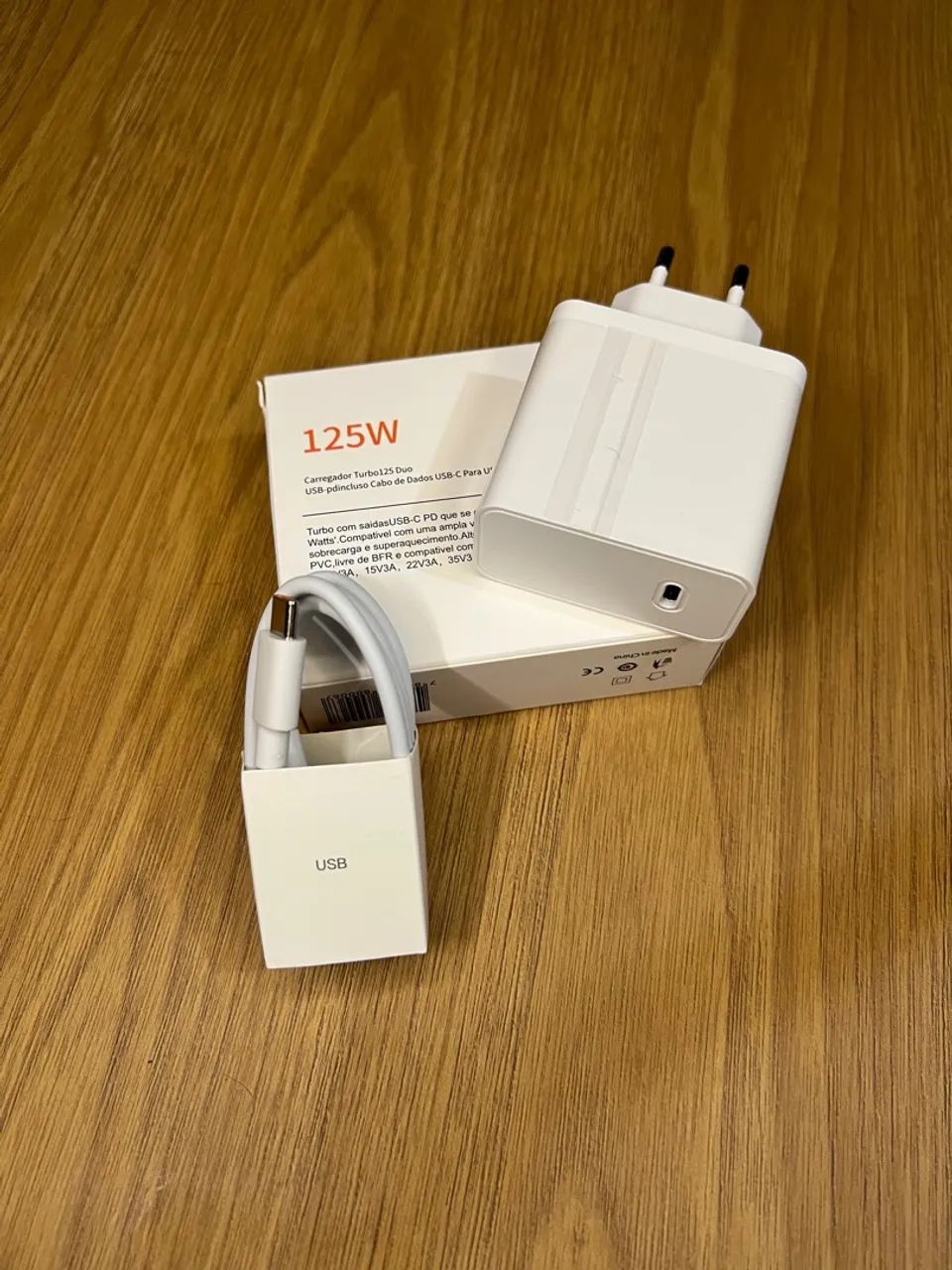 Carregador Redmi Turgo carga rápida  125W USB-C  - Foto 5