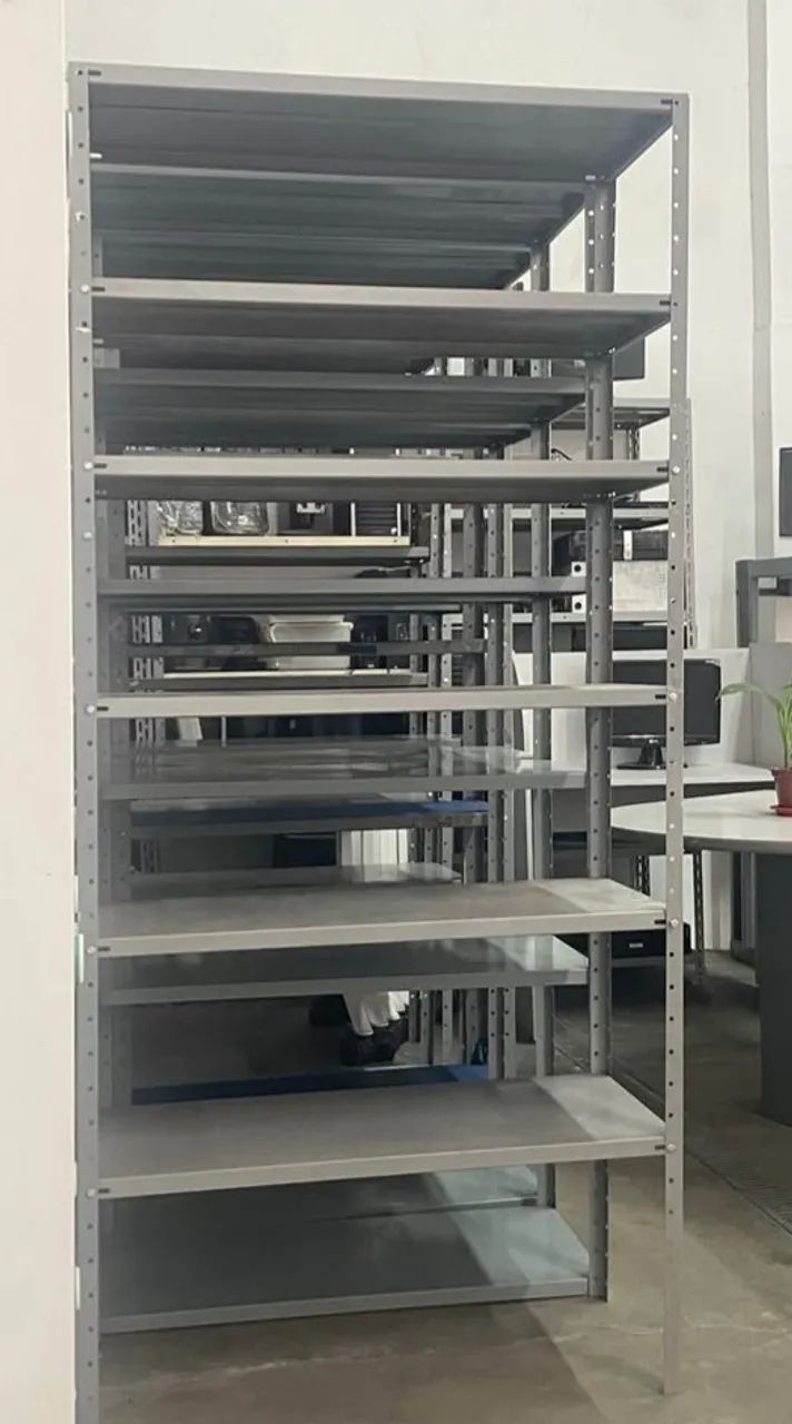 Prateleiras reforçadas industriais novas