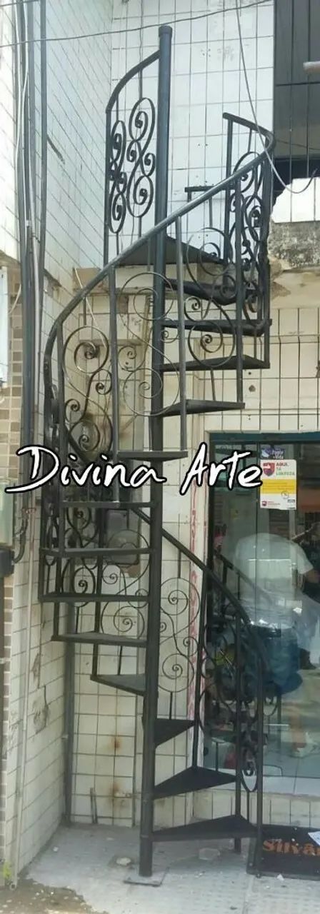 Lindas escadas caracol e reta só aqui  - Foto 3