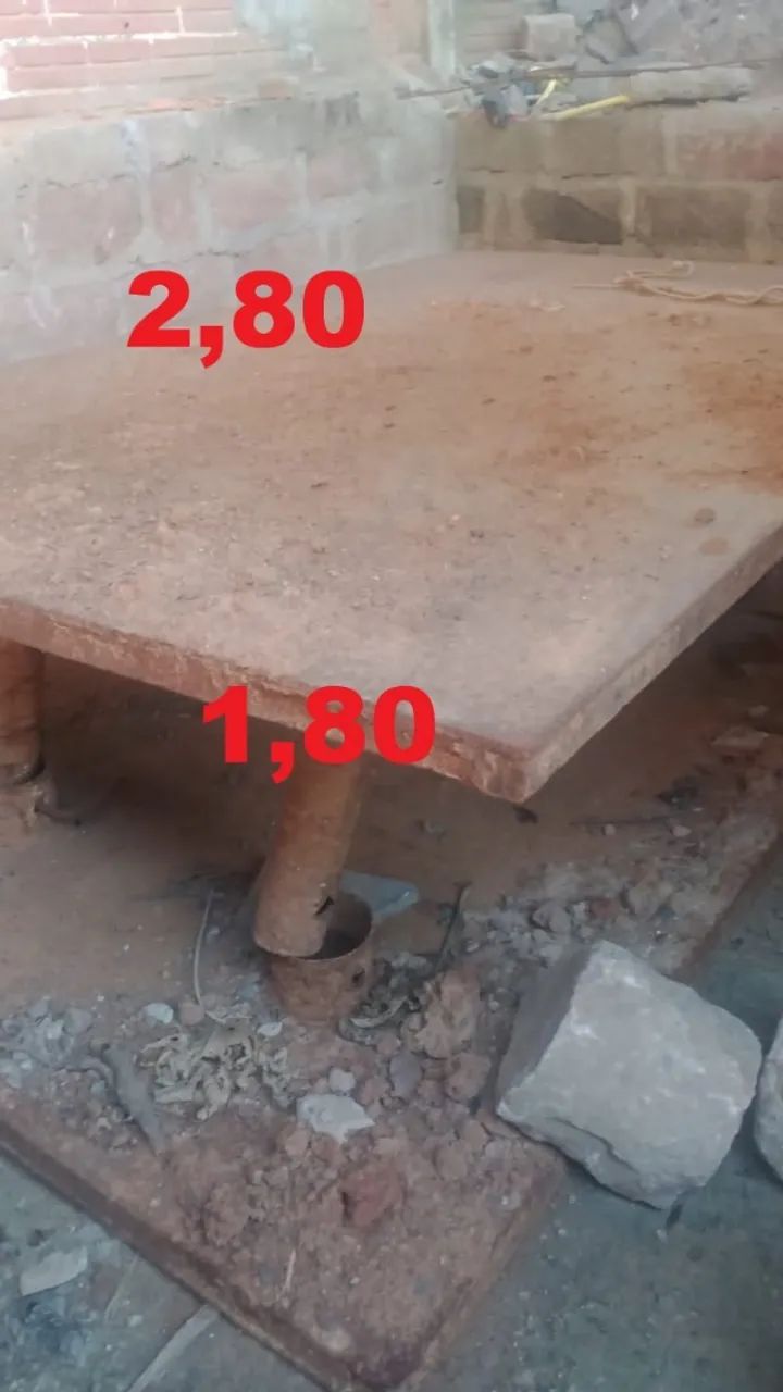 BLINDADO - ESCORAMENTO METALICO 1,80m X 2,80m - Foto 2