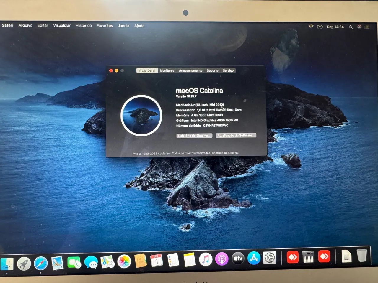 macbook air 13 2012
