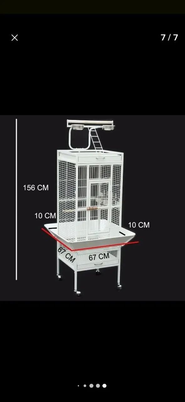 Viveiro para Ring Neck e Calopsitas - Foto 5
