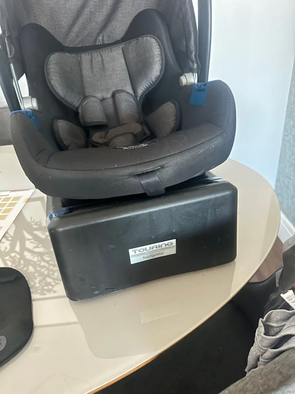 Conjunto Carrinho De Bebê Convert + Bebê Conforto + Base - Burigotto - Foto 6