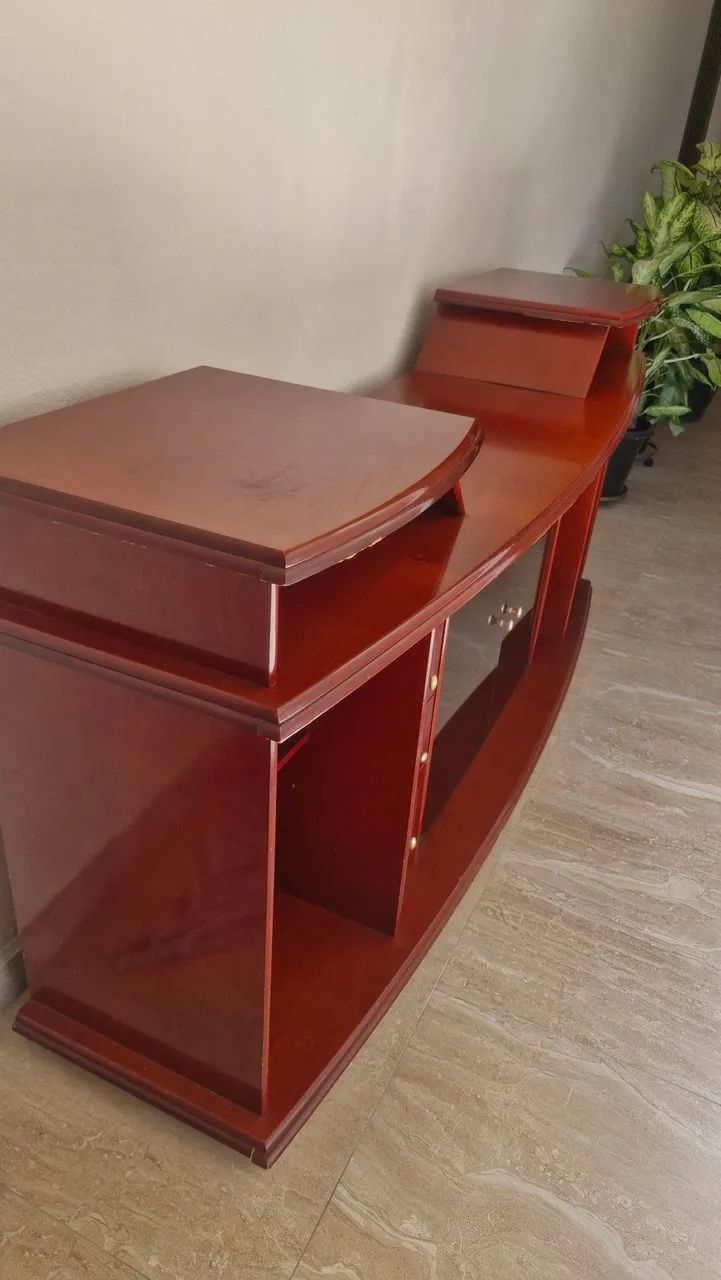 Rack para TV em Madeira Maciça - Foto 2