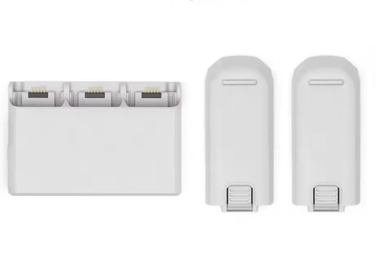 Kit 2 Baterias+ carregador Drone Dji Neo - Novos! Ac cartão  - Foto 3