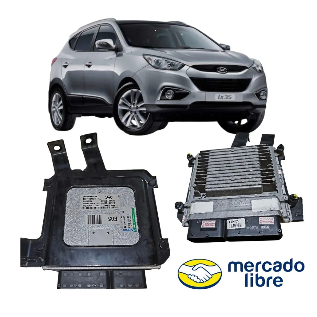 Modulo de injeção Hyundai Ix35 20 cambio manual F05 5WY1P35C - Foto 2