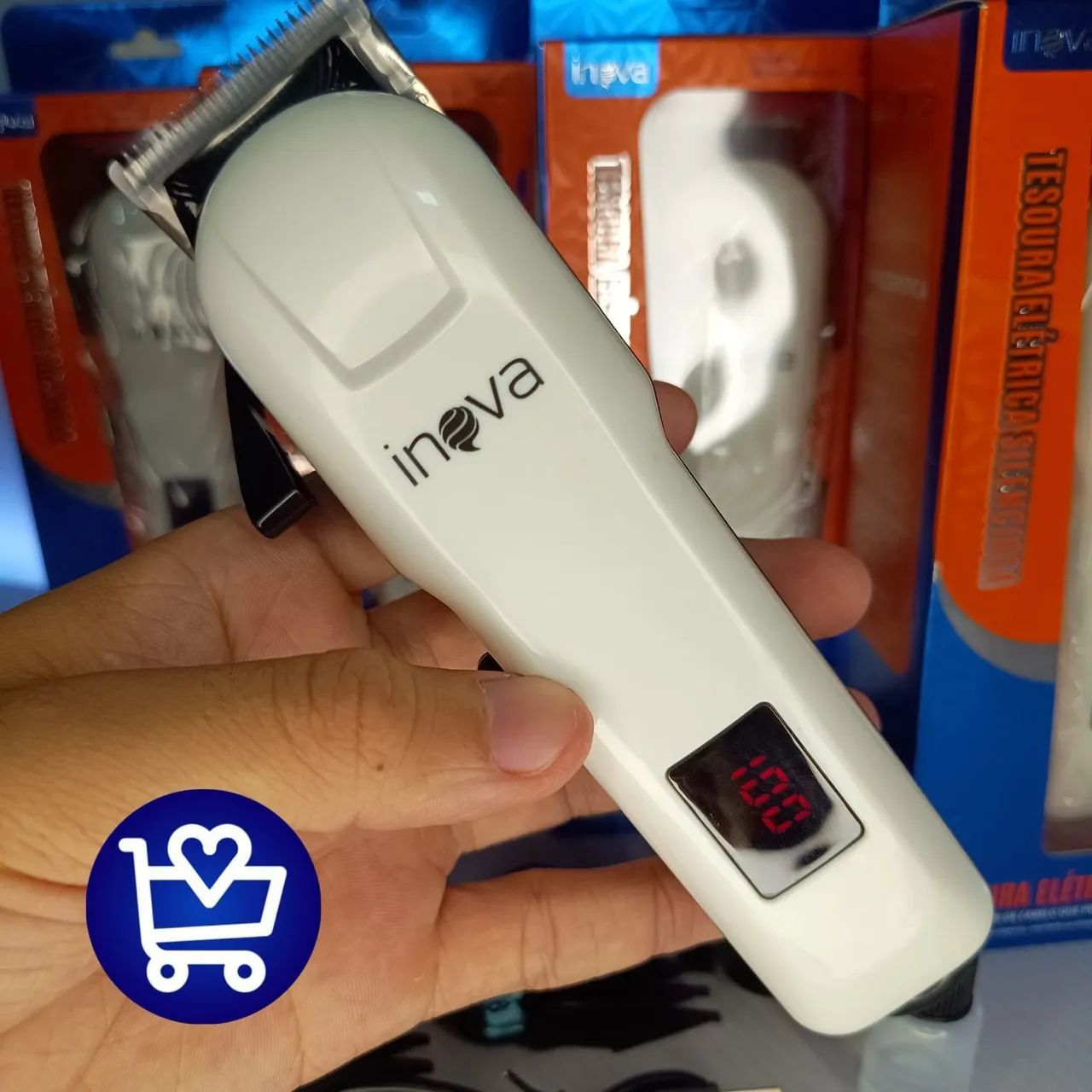 Máquina de Cortar Cabelo Ineva - Silenciosa e Potente - Foto 3