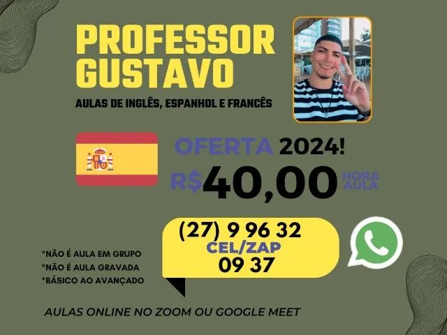 Aulas de Espanhol Online - Sessão Experimental Grátis!