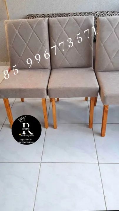 !!! IMBATÍVEL PROMOÇÃO DE CADEIRAS ACOLCHOADOS DE FÁBRICA ?!!! - Foto 4