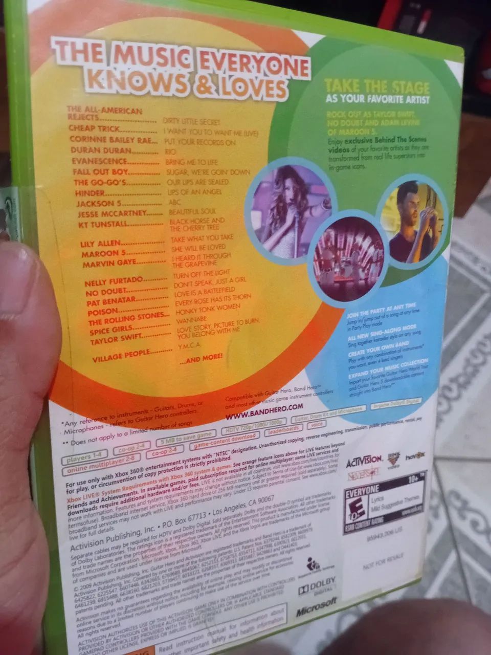Band Hero Xbox 360 original - Foto 2