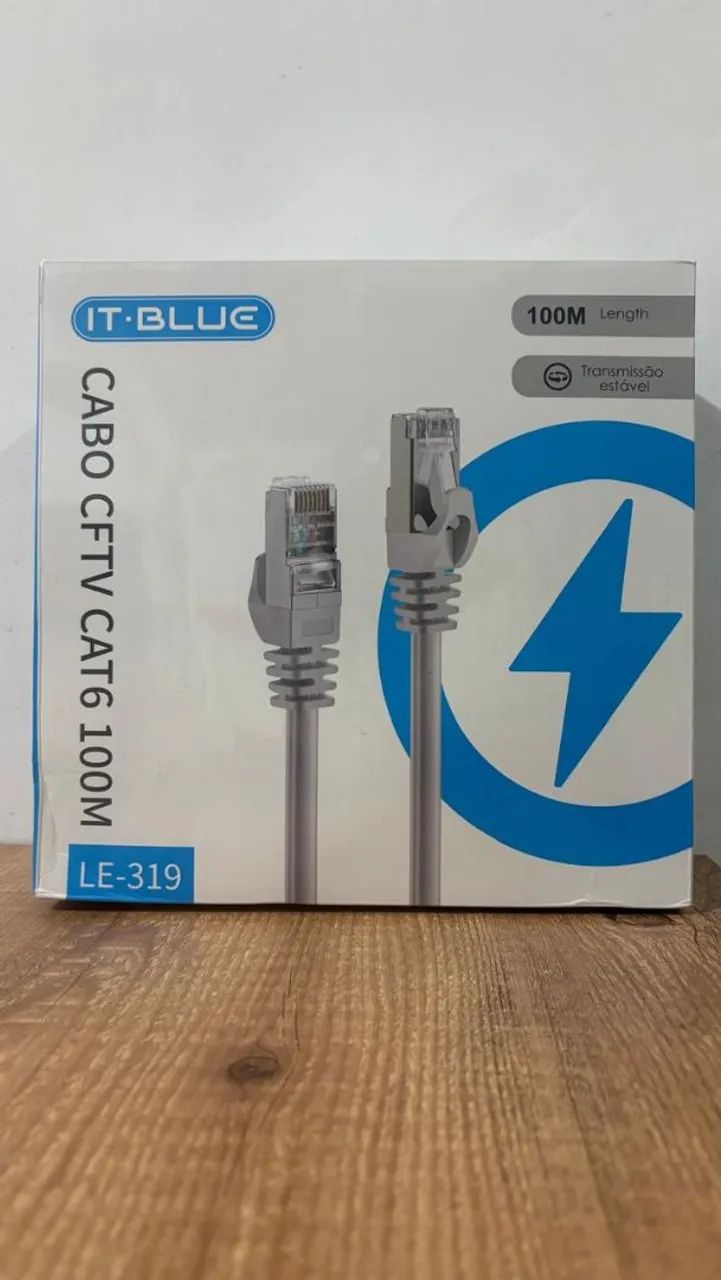 Cabo De Internet Cat6 100 Metros
