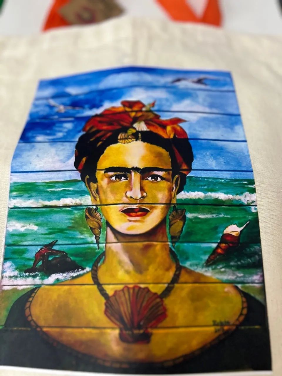 Bolsa EcoBag Sacola Ecológica Frida - Foto 3