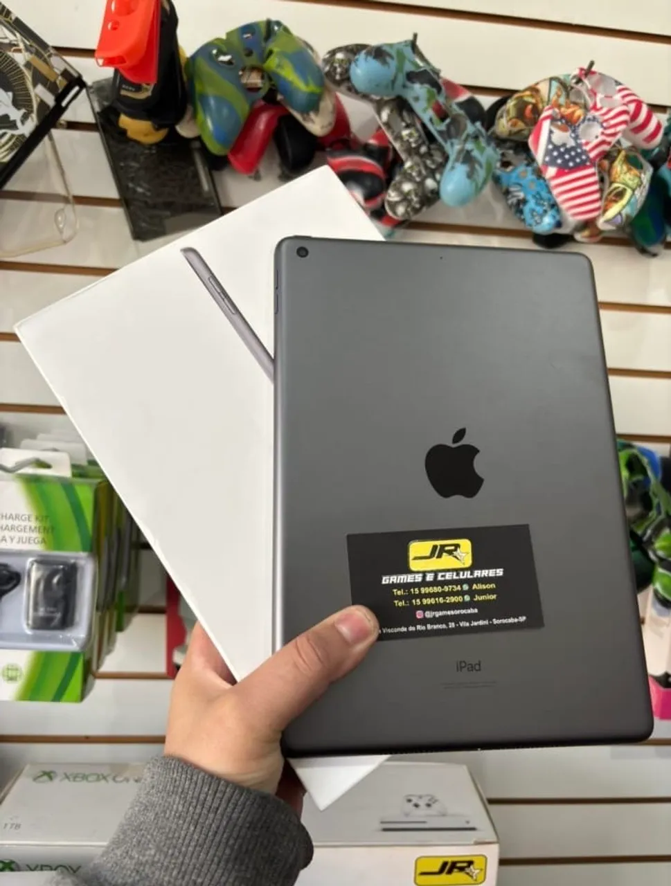 iPad 9 Cinza - Semi novo