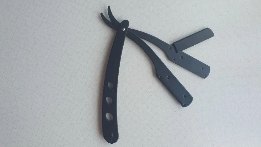 Suporte P/ Navalha De Barbear Dobrável + Brinde