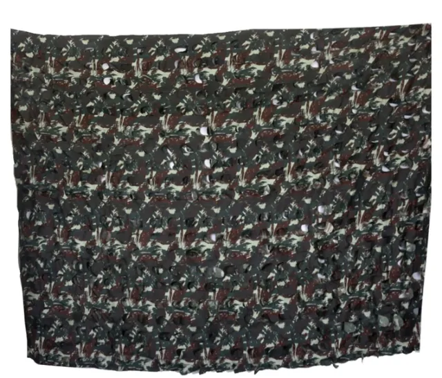 rede de camuflagem exército brasileiro nylon grande tamanho 3m x 2m - 6m²
