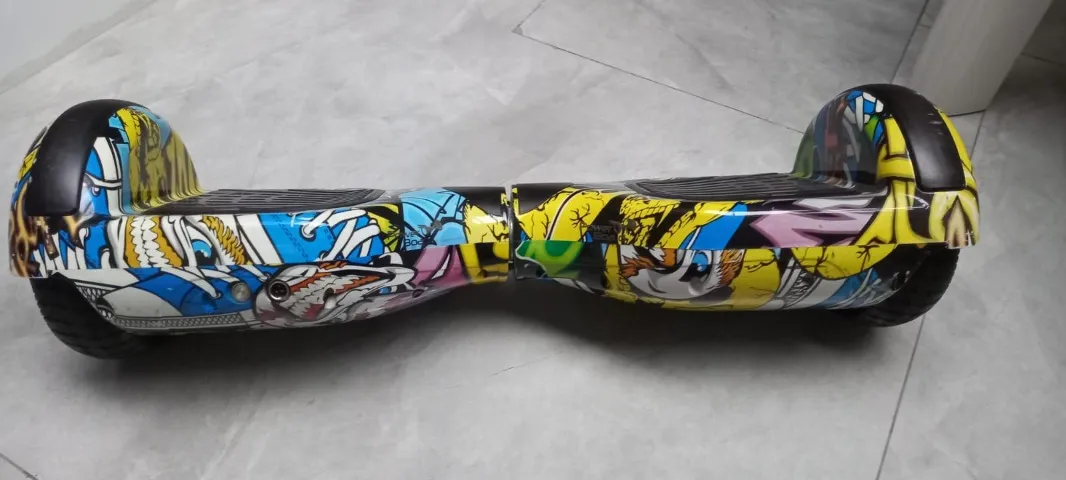 Overboard Skate Eletrico 6.5" Smartbalance Led Bt I Tudo ForteOver